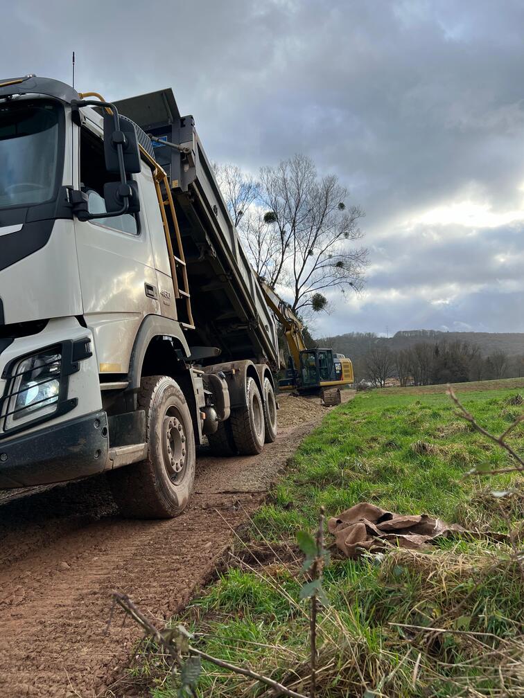 Pflasterarbeiten Einfahrt